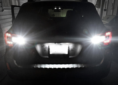 For GMC Yukon, Yukon XL 2015 - 2019 LED License Plate, Strobe Reverse Light Kit