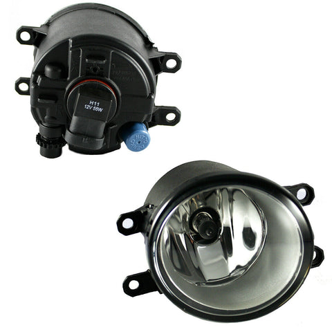 for Toyota Tacoma 2016 2017 2018 2019 Fog Light w/ H11 Halogen Light Bulb, Pair Driver Passenger Side 55W Fog Lamp Replacement Assembly Kit