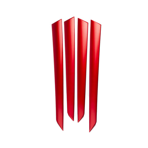 Inner Side Door Panel Strip Cover Trim, Sporty Red, Compatible with Honda Accord Sedan 10th Gen 2018-2022