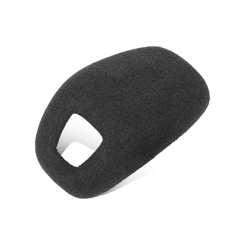 Grey Alcantara Suede Leather Gear Shift Knob Cover For Porsche Panamera 2018-up