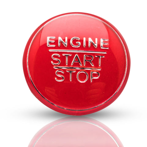 Blue / Black / Red Keyless Engine Push Start Stop Button Cap Trim for Toyota Camry Tacoma Corolla Prius Avalon Yaris