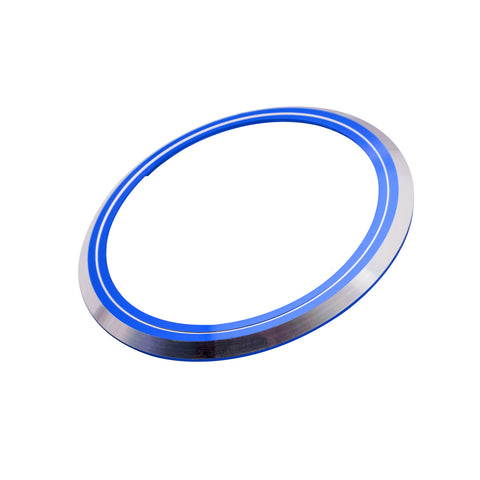 Blue/ Gold/ Red Aluminum Surrounding Decoration Ring for Jaguar F-Pace XE XF XFR XFR-S XJ XJR XJR-S Front Grille Feline Emblem