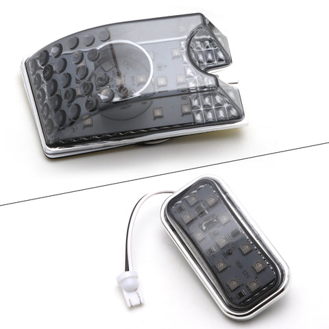 5pcs LED Cab Roof Light Kit for Hummer H2 SUT 2003-2009, Smoke Lens Cap Roof Running Lamp, Amber LED Cab Marker Light, Direct OEM Replacement Car Roof Top Clearance Light Assembly