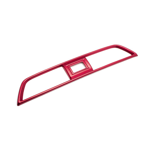 Red ABS Central Dashboard Air Vent AC Outlet Frame Cover Trim for Honda Accord 2018 2019