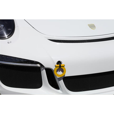 Gold Track Racing Style Aluminum Tow Hook For Porsche Carrera 911 991 2014-up
