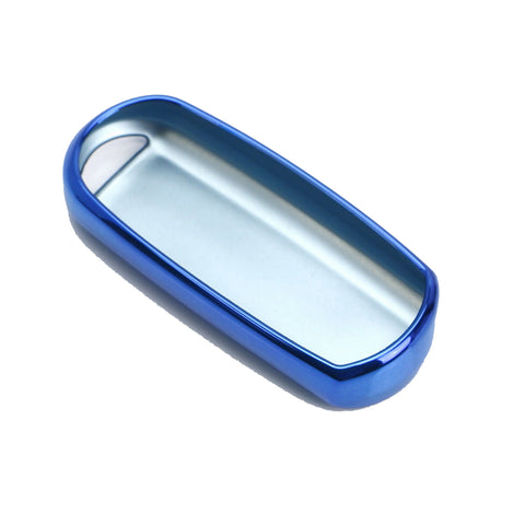 TPU Key Fob Cover Case Key Protective Shell for Mazda 2 3 5 6 8 CX3 CX5 CX7 CX9 MX5 Smart Remote Key 2/3/4-Button, Blue