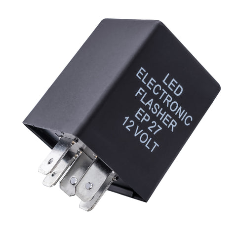 10-Second Time Delay Relay Module, 5-Pin 12V 30A SPDT, Compatible With Automotive Lighting LED Light Bar