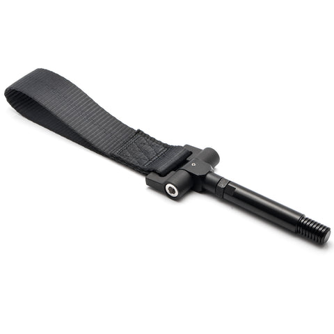 Blue / Black / Red JDM Style Tow Hole Adapter with Towing Strap for Nissan GT-R Infiniti Q50 Q60