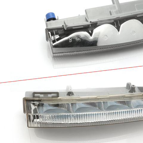 LED Daytime Running Light DRL Fog Lamp for Mercedes Benz W166 ML350 ML500 ML550 ML63 AMG X204 GLK250 GLK350, LED Driving Light Front Bumper Fog Light Left Right 2049065401 2049065501