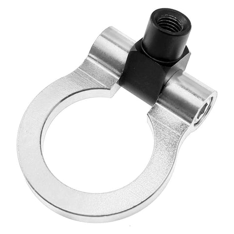 Set Anodized Alloy Silver Track Racing Style Tow Hook For Audi A4/S4 B8 2008-2019