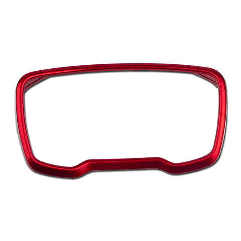 Sporty Racing Red Dashboard Instrument Cover Trim For Toyota Corolla 2020-2023