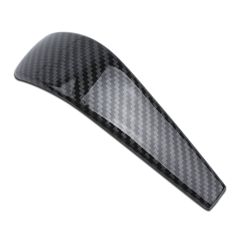 Carbon Fiber Pattern Gear Shift Knob Shell Cover Trim For BMW 1 3 Series E87 E90