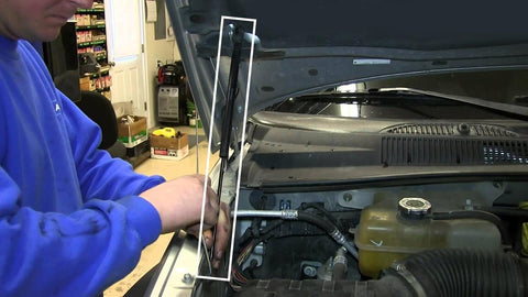 Front Engine Hood Support Lift Strut Shock Accessory Kits fort Jeep Renegade 2015+