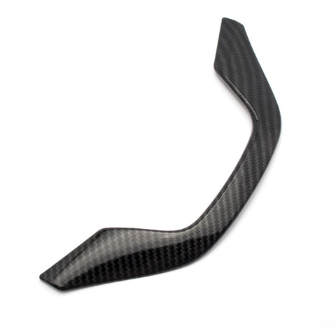 Carbon Fiber Style / Red Steering Wheel Frame Cover Trim Inner Decoration Fit Honda Accord 2018