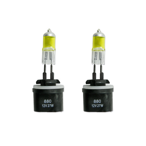 2x 3000K Golden Yellow 880 899 885 884 893 Halogen Fog Light Bulbs DRL Headlight