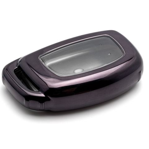 Blue / Black / Red Soft TPU Full Protection Remote Key Fob Case Cover for Hyundai Accent Santa Fe Elantra Tucson 3/4-Button Key