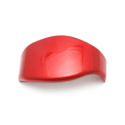 Red Interior Gear Shift Knob Cover Decorative Trim for Honda Civic 10th Gen 2016 2017 2018 2019 2020 Automatic Transmission