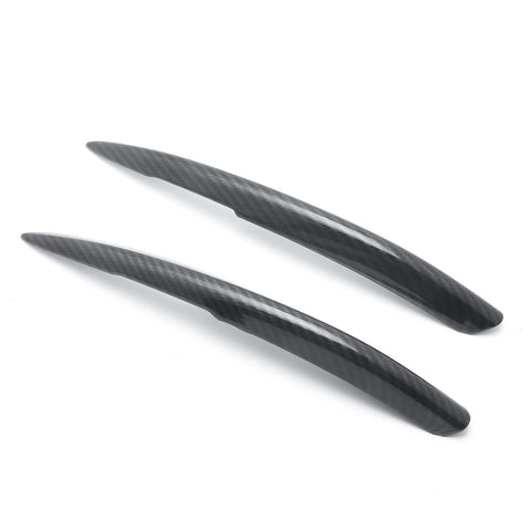 2pcs ABS Carbon Fiber Rear Fog Light Reflector Molding Trim For Honda Civic 2016 2017 2018 2019 2020 10th Sedan Decoration