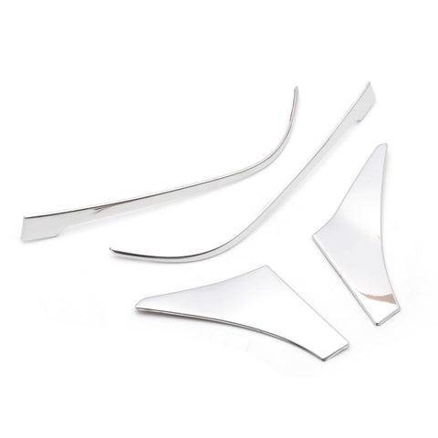 4pcs Stainless Steel Rear View Side Door Mirror Cover Molding Trim for Toyota Camry 2018-2024