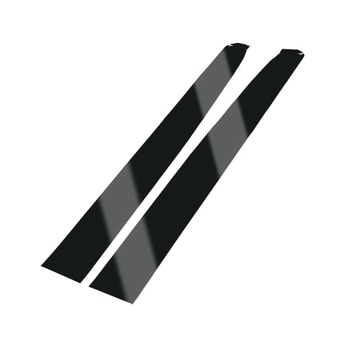 For Tesla Model 3 2017-2023 & Model Y 2020-up Gloss Black Interior Dashboard Wrap Strip Stickers