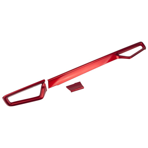 3X Sporty Style Red Side Dashboard AC Air Outlet Cover For Toyota Corolla Cross