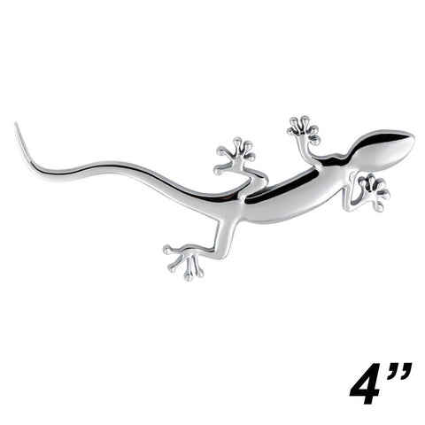 Silver Lizard Gecko Badge Emblem Sticker For Audi Quattro A1 A4 A3 A5 TT S3 S5 RS3 RS4