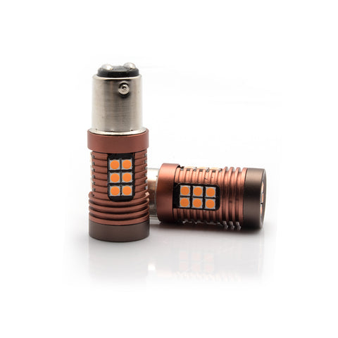 2x 30-SMD LED 1157 BAY15D Bulb for Brake Tail Stop Light Front Rear Turn Signal Lamp Parking Backup Reverse Light DRL Error Free