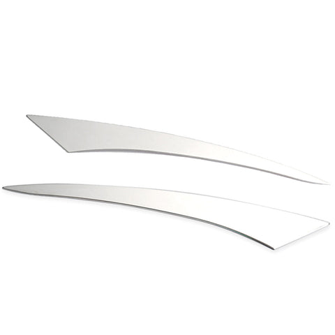 Chrome Car Headlight Eyebrow Eyelid Garnish Cover Molding Trim Sticker for Honda Accord 10th 2018 up