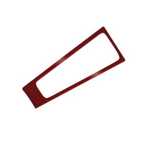 1pcs Red / White / Blue ABS Car Central Console Gear Shift Console Panel Decor Cover for Porsche 911 Boxster Cayman 2013-2019