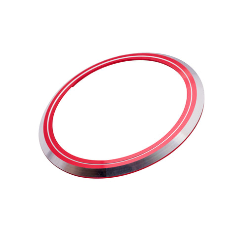 Blue/ Gold/ Red Aluminum Surrounding Decoration Ring for Jaguar F-Pace XE XF XFR XFR-S XJ XJR XJR-S Front Grille Feline Emblem