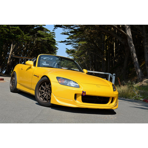 Set Purple Track Racing Aluminum Tow Hook Ring For Honda Fit Acura TL 2006-2008