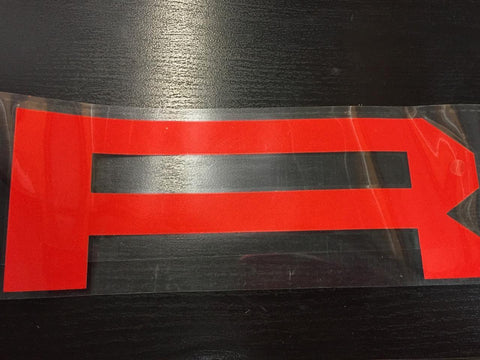 FORD Letter Decals Vinyl Die-Cut Decals for Ford F-150 Raptor 2017+ Front Grill/ Rear Tailgate Red