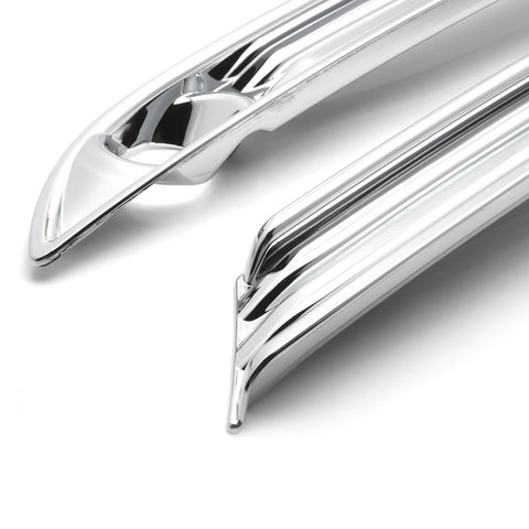 for Mazda CX-5 CX5 2017 2018 2019 Front Fog Light Cover Trim, ABS Chrome Car Front Bumper Fog Lamp Frame Bezel Molding