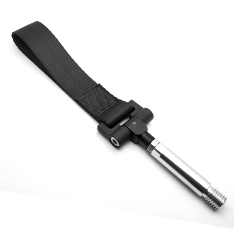 Blue / Black / Red JDM Style Tow Hole Adapter with Towing Strap for Volkswagen Jetta MK6 2011-2018