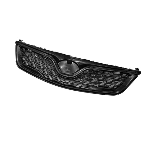 For 2011-2013 Toyota Corolla 4dr Sedan Black Front Upper Grille Cover Molding