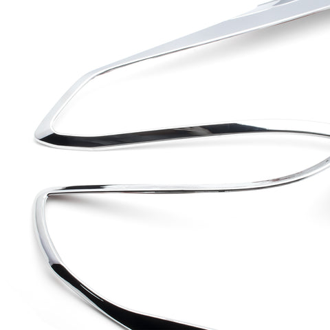 4pcs Styling ABS Chrome Rear Tail Light Molding Cover Trim for Toyota RAV4 2016-2018