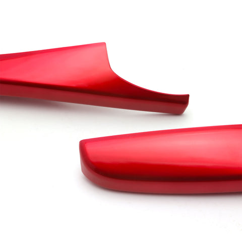 Red Interior Center Consoles Gear Shift Panel Side Molding Strip Cover Decoration Trim for Honda Civic 10th Gen 2016 2017 2018 2019 2020