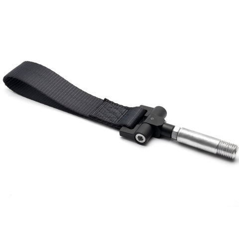 Blue / Black / Red JDM Style Tow Hole Adapter with Towing Strap for Porsche Panamera 970 Carrera 911 991