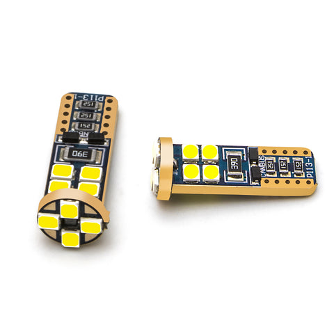 194 LED Bulb White 12-SMD 3030 Error Free T10 168 2825 LED Bulb for Car Truck Interior Dome Map Door Courtesy License Plate Light