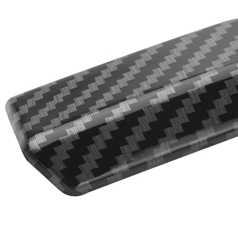 Exterior Rearview Side Mirror Strip Cover Trim Set For Toyota RAV4 2019-2024, Carbon Fiber Pattern