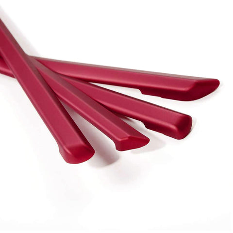 4pcs Red Car Interior Door Molding Strip Trim for BMW 3 Series F30 F31 2013-2018