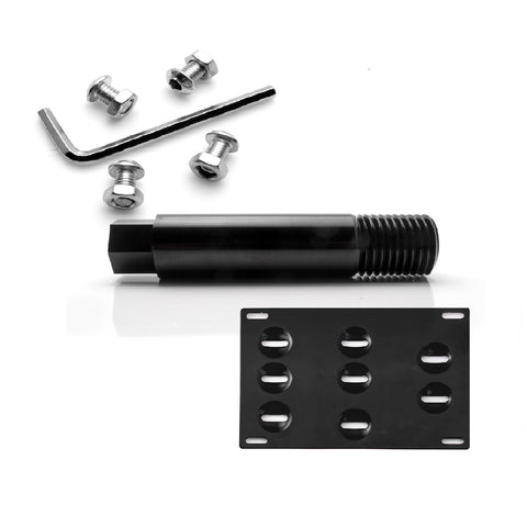 Black / Gold / Red 1 Set Sporty Racing Front Tow Hook License Plate Bumper Mounting Bracket Fit for Kia Stinger 2018+