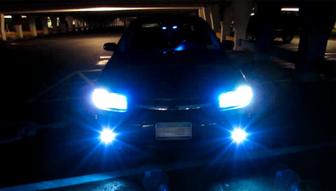 H3 LED FOG Lights Conversion Kit Bulbs 8000K Driving DRL Lamp Blue Light Bulb