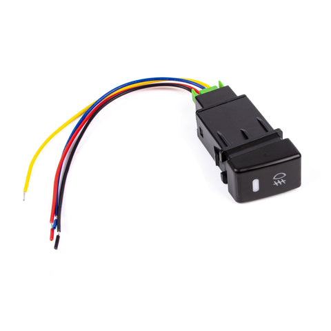 OE Fit 4-Pole 12V Push Button Switch w/LED Indicator Lights For Isuzu MU-X D-MAX