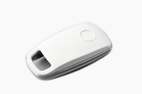 Carbon Fiber Pattern/ Glossy Black/ Glossy Red/ Glossy White Key FOB Cover Shell Case for 2017+ Audi Keyless Remote