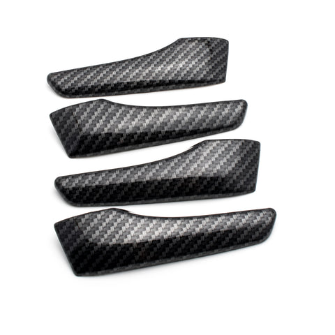 4pcs Carbon Fiber Style Car Inner Door Handle Cover Trim Protector for Toyota RAV4 2013-2018
