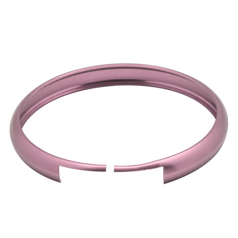 Pink Aluminum Remote Control Key Ring Rim Surrounding For Mini Cooper JCW R55 R56