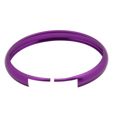 Purple Aluminum Remote Control Key Ring Rim Surrounding For Mini Cooper JCW R55 R56
