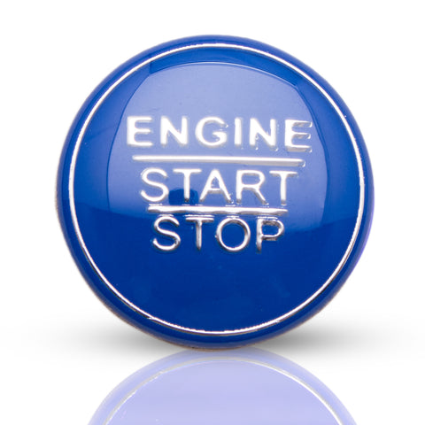 Blue/ Black/ Red Keyless Engine Start Stop Push Button Cover Trim for Lexus GS ES IS RC 2014+ NX RX 2016+