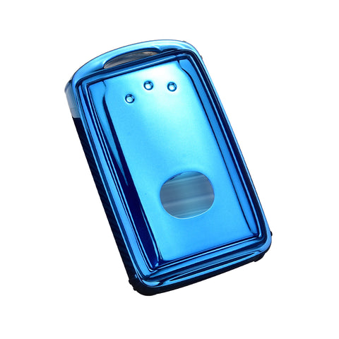 Blue Soft TPU Full Protect Remote Smart Key Fob Cover Case For Mazda 3 2019-2025